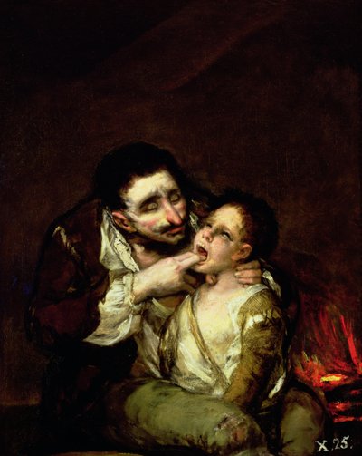 Lazarillo de Tormes, 1819 door Francisco de Goya